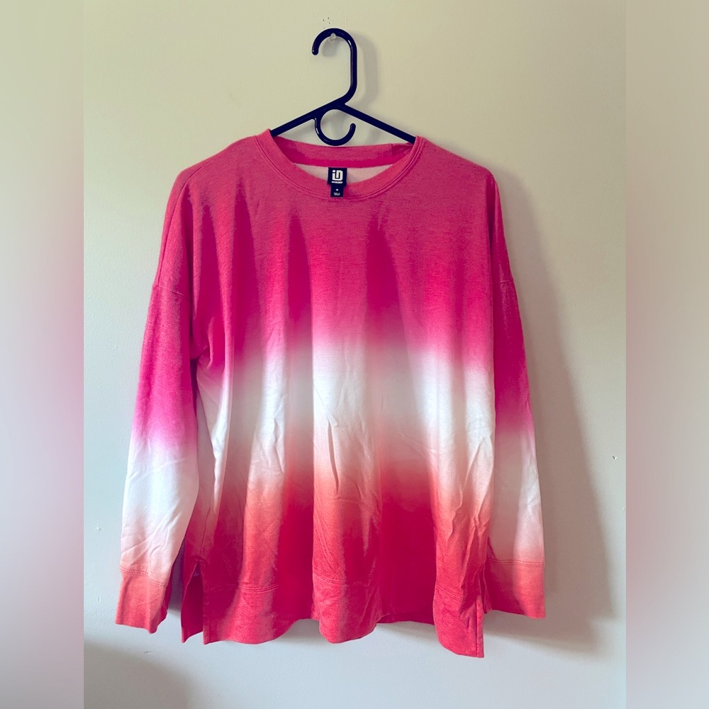 EUC - ideology ombré long sleeve T-shirt
